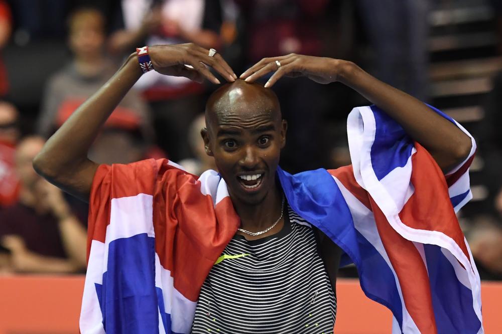 Usain Bolt plays second fiddle as crowd come to cheer Mo Farah