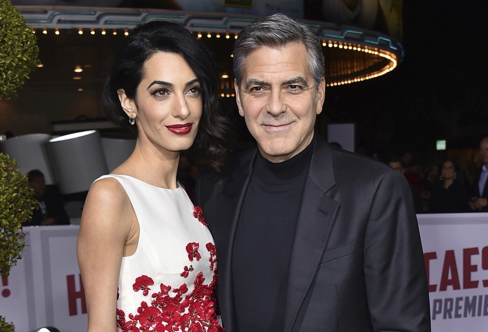 Clooneys give $1.4m to fight hate groups