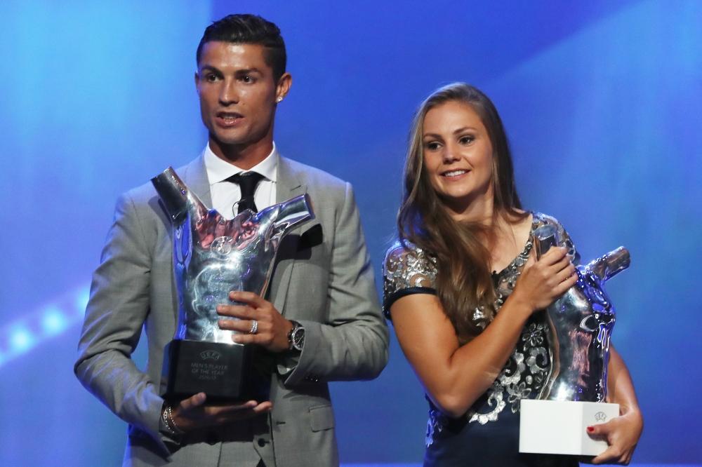 Ronaldo wins UEFA best player, Buffon best goal-stopper Ronaldo wins UEFA best player, Buffon best goal-stopper