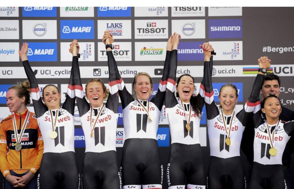 Worlds: Team Sunweb charge to men's TTT gold Worlds: Team Sunweb charge to men's TTT gold