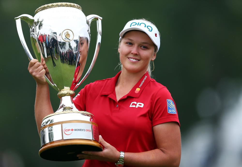 Brooke Henderson says Canadian win a step forward in her game management