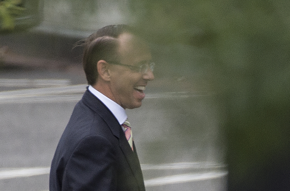Trump Says He Prefers To Keep Rosenstein, May Delay Meeting Trump Says He Prefers To Keep Rosenstein, May Delay Meeting