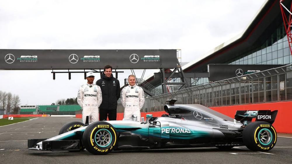 Mercedes team