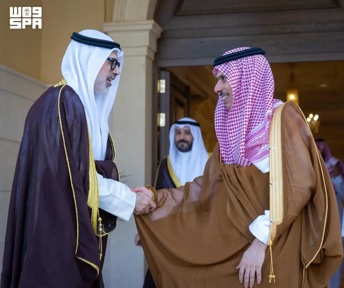 Saudi, Kuwaiti foreign ministers discuss efforts for regional de-escalation