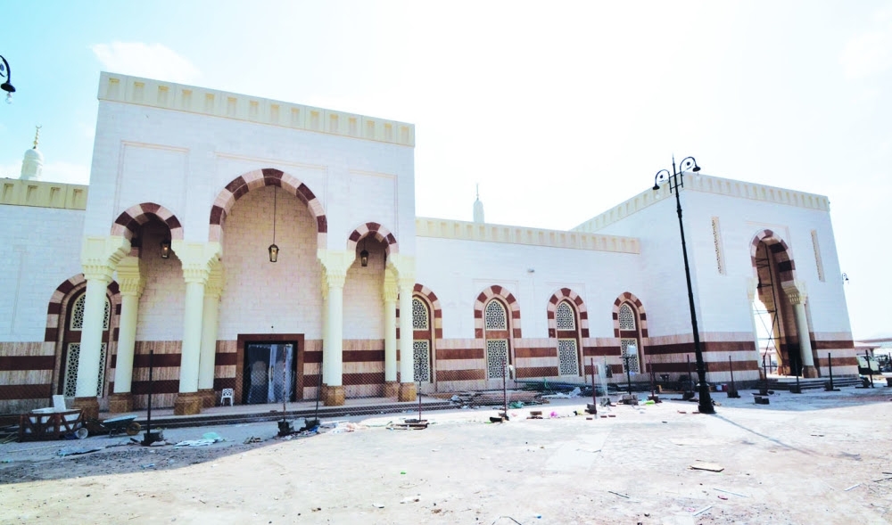 


The renovated Sayyid Al-Shuhada Mosque in Uhud, Madinah, will open to worshippers before the advent of the holy month of Ramadan. — Courtesy photo