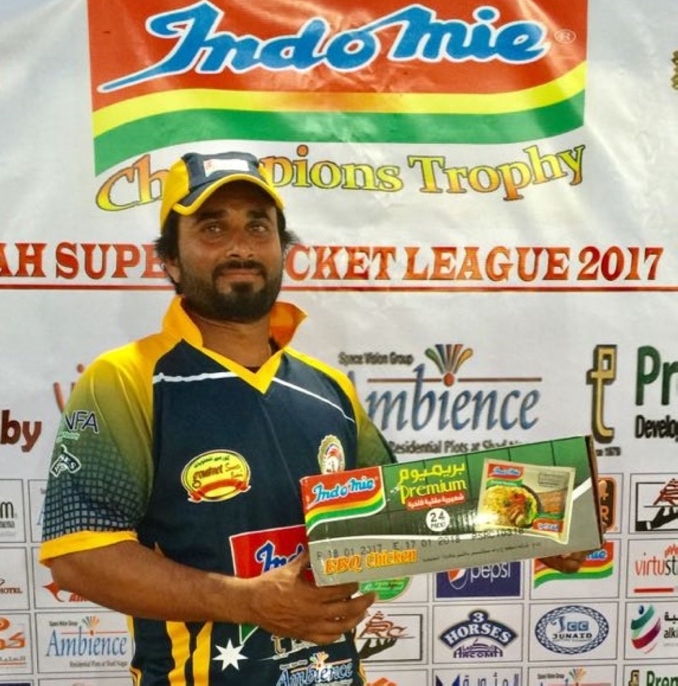 Waqas 54 runs