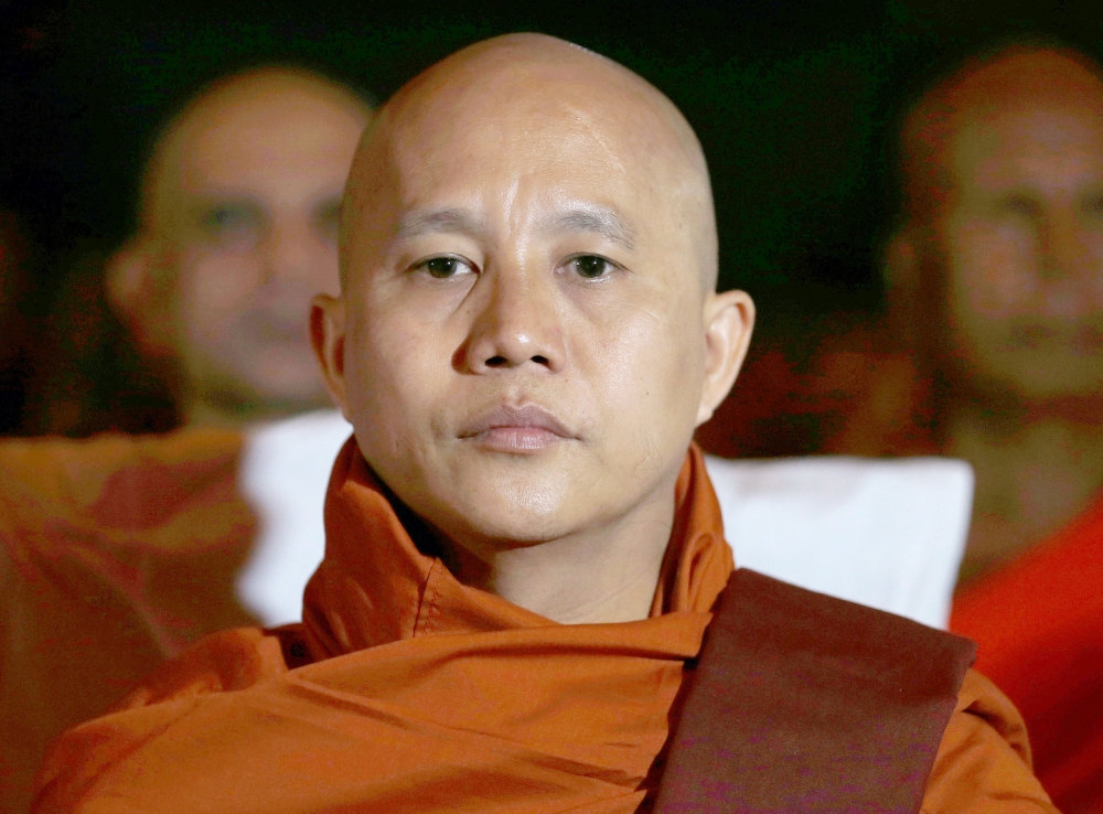 Firebrand Myanmar monk s Rakhine visit fuels tensions Saudi Gazette