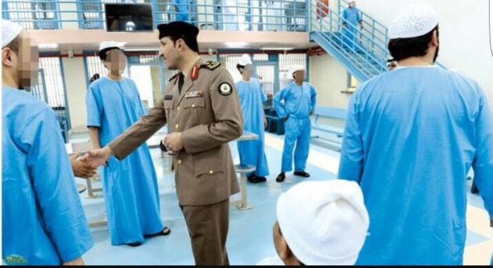 Released prisoners were ecstatic.