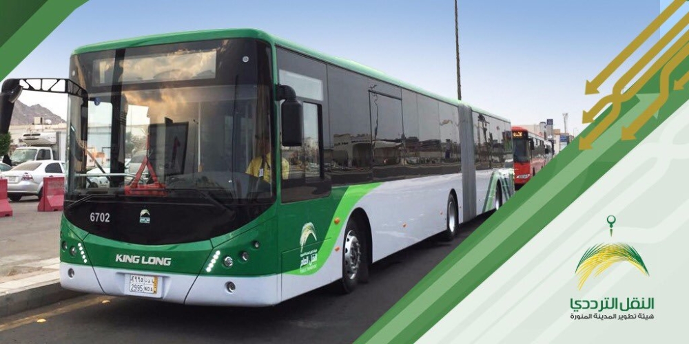 The shuttle service from different parts of Madinah to the Prophet’s Mosque helped reduce traffic jams in the central region of Madinah. — Courtesy photo