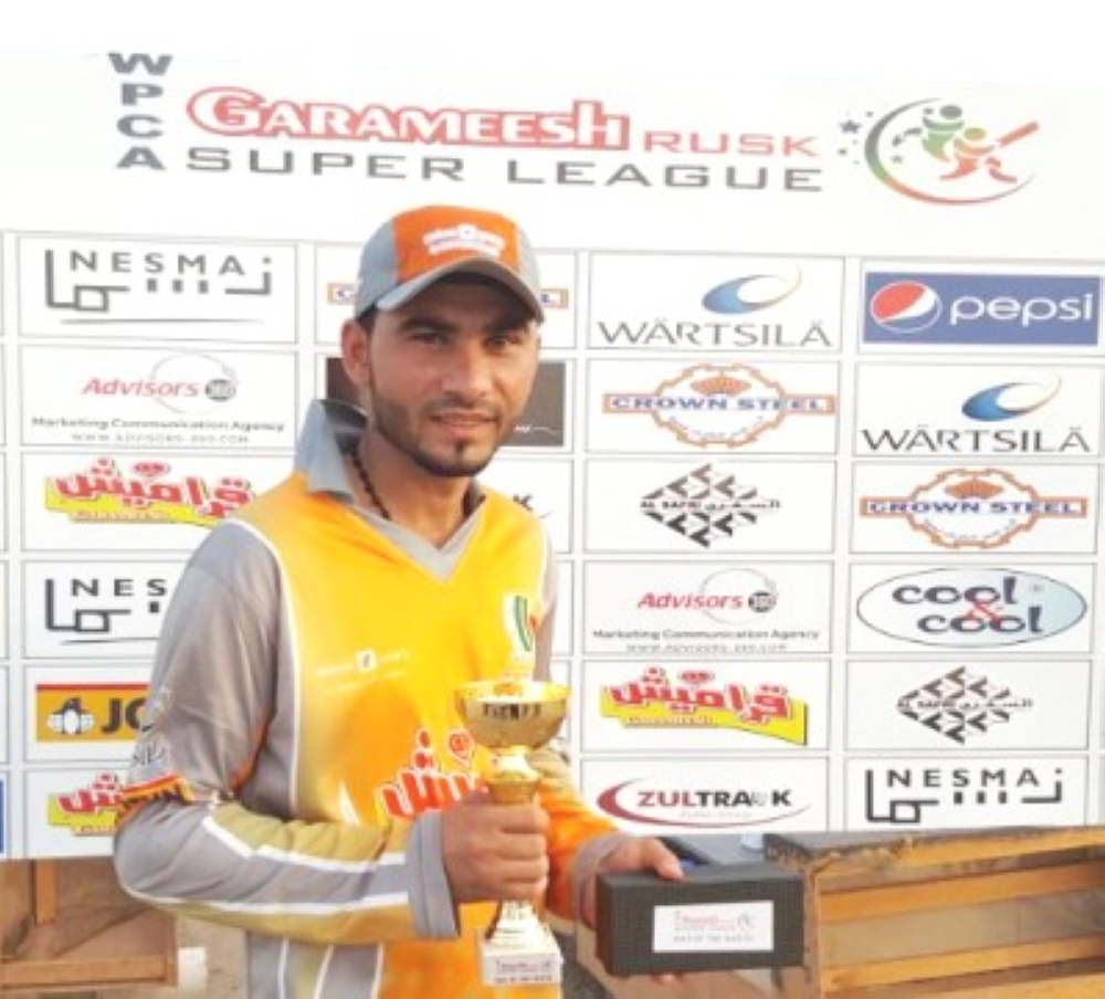 Wajahat Shah — Man of the Match
