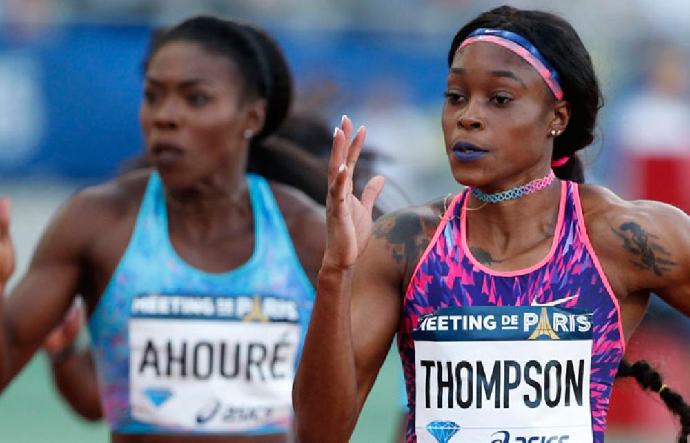 Thompson remains unbeaten in 100m