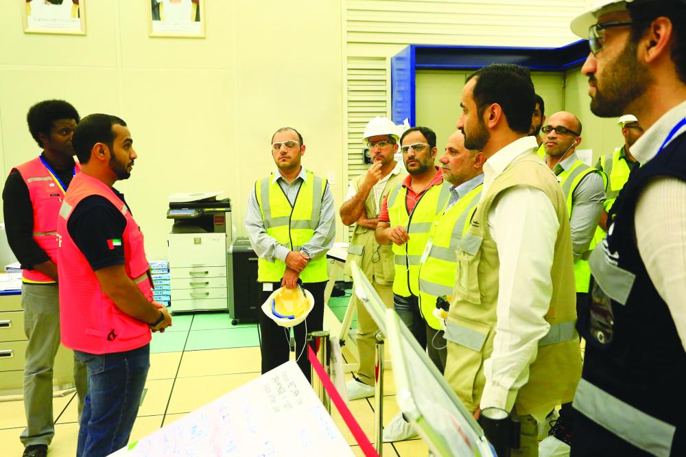 ADWEA leadership witnesses progress of UAE’s peaceful Nuclear Energy Program