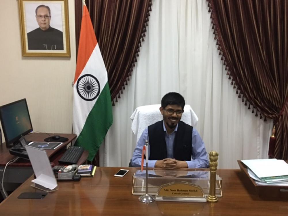 Indian Consul General Mohammed Noor Rahman Sheikh said that the first batch of pilgrims will arrive in Madinah on July 24. The Air India flight from Goa will touch down at Prince Muhammad International Airport at 10 a.m. and this will be followed by seven other flights on the same day. — SG photo