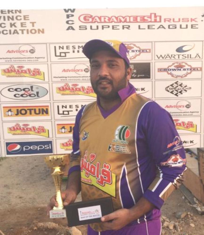 Basheer — 76 runs 