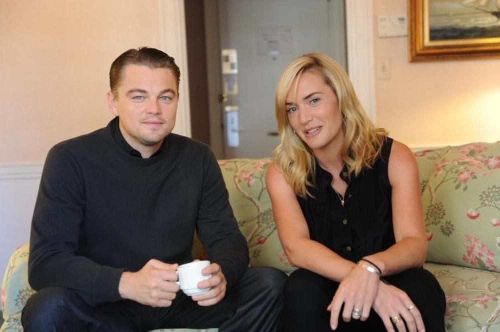 Leonardo DiCaprio and Kate Winslet