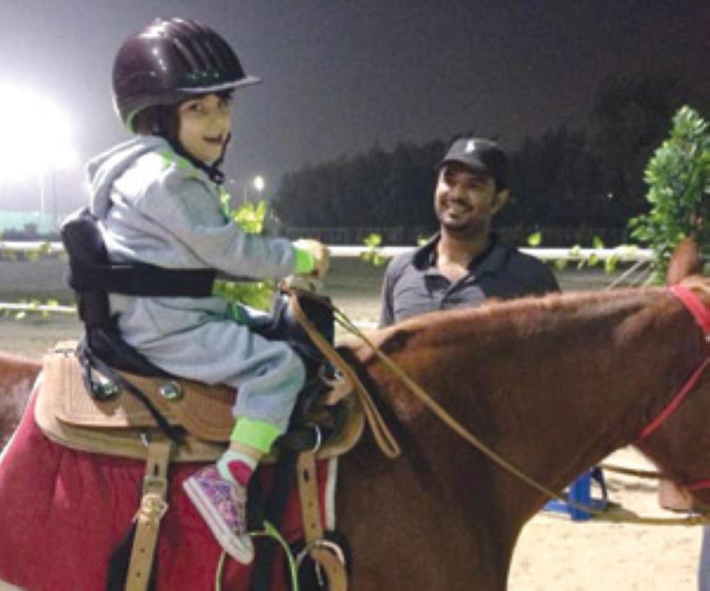 Scientific research has proved that therapeutic horse riding has a lot of health benefits. — Courtesy photo