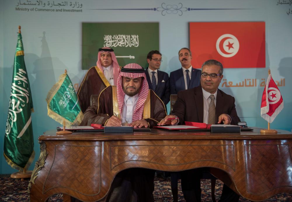 The MoU comes amid a package of agreements and memoranda of understanding that have been inked on the sidelines of the 9th Tunisian-Saudi Joint Commission which coincided with the Tunisian-Saudi Economic Forum held in the Tunisian capital Tunis. 