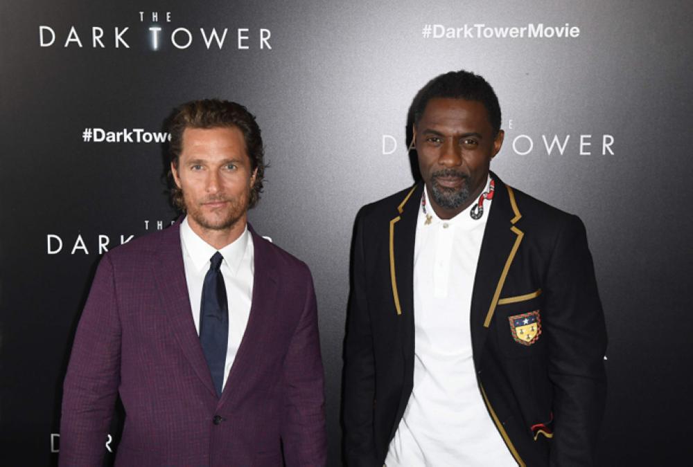 Actors Matthew McConaughey, left, and Idris Elba attend the special screening of Columbia Pictures and MRC 