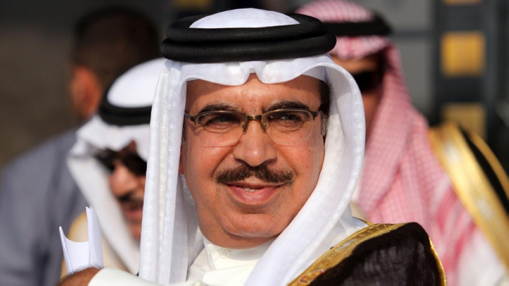 Sheikh Rashid Bin Abdullah Al-Khalifa, minister of interior of Bahrain.