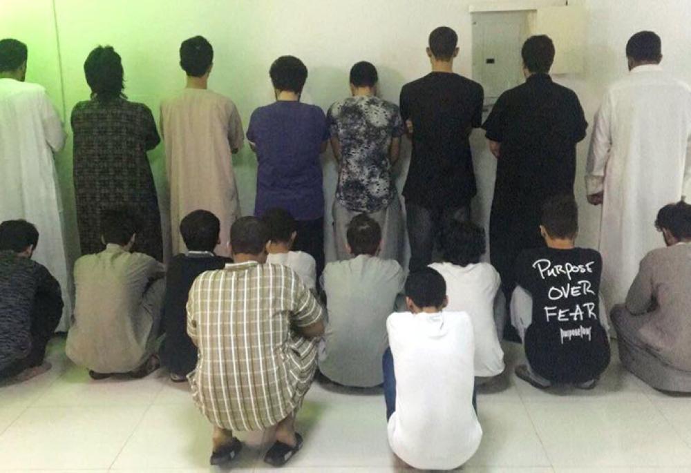 20-member gang of robbers nabbed in Riyadh
