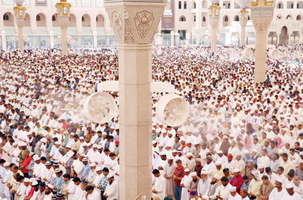 Two million faithful throng Holy Mosques