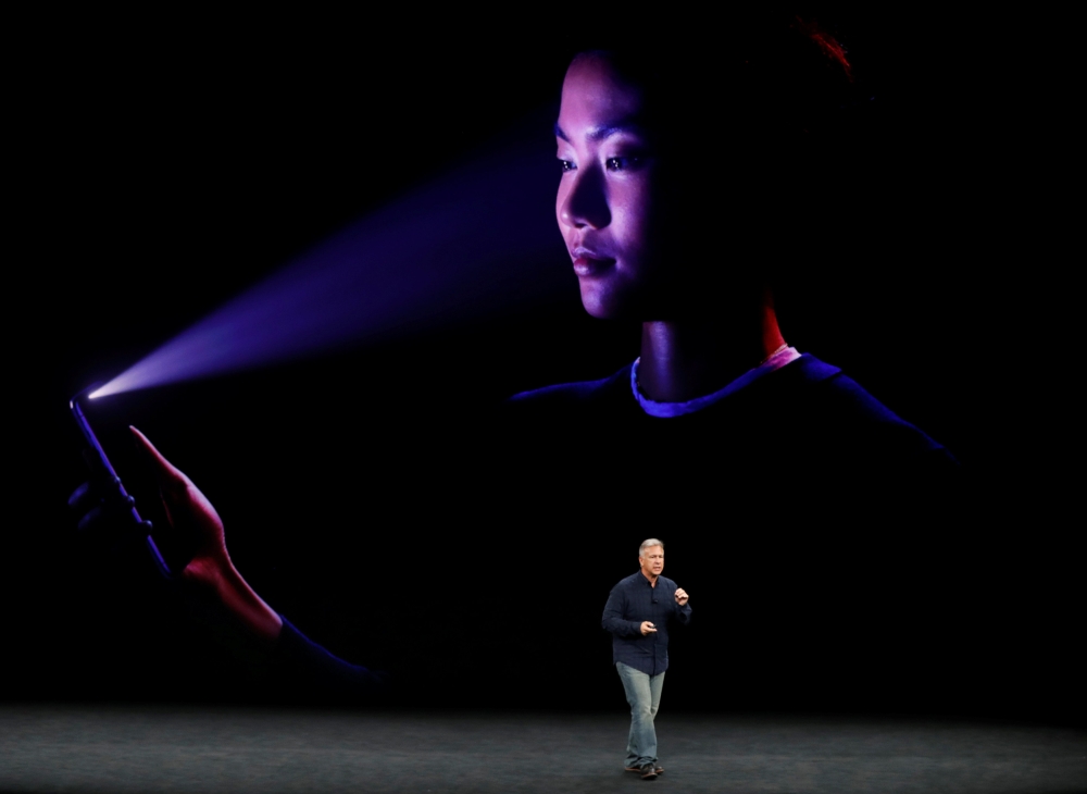 Apple Senior Vice President of Worldwide Marketing, Phil Schiller, introduces the iPhone X during a launch event in Cupertino, California, US on Tuesday. — Reuters