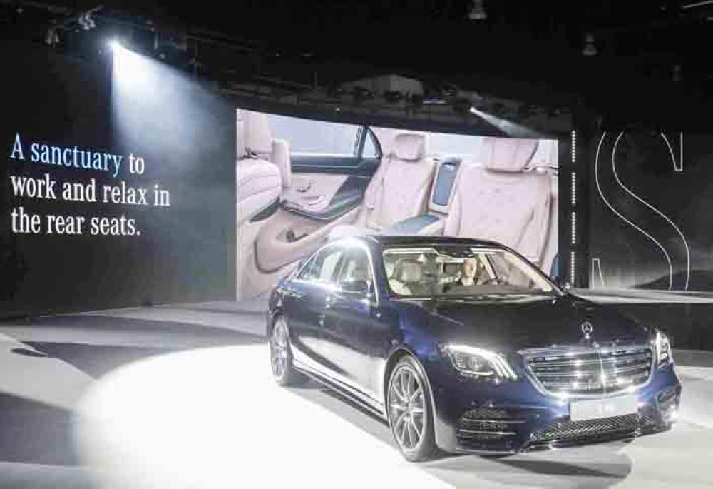 New Mercedes-Benz S-Class inaugural at Manarat Al Saadiyat, Abu Dhabi last August 28     
