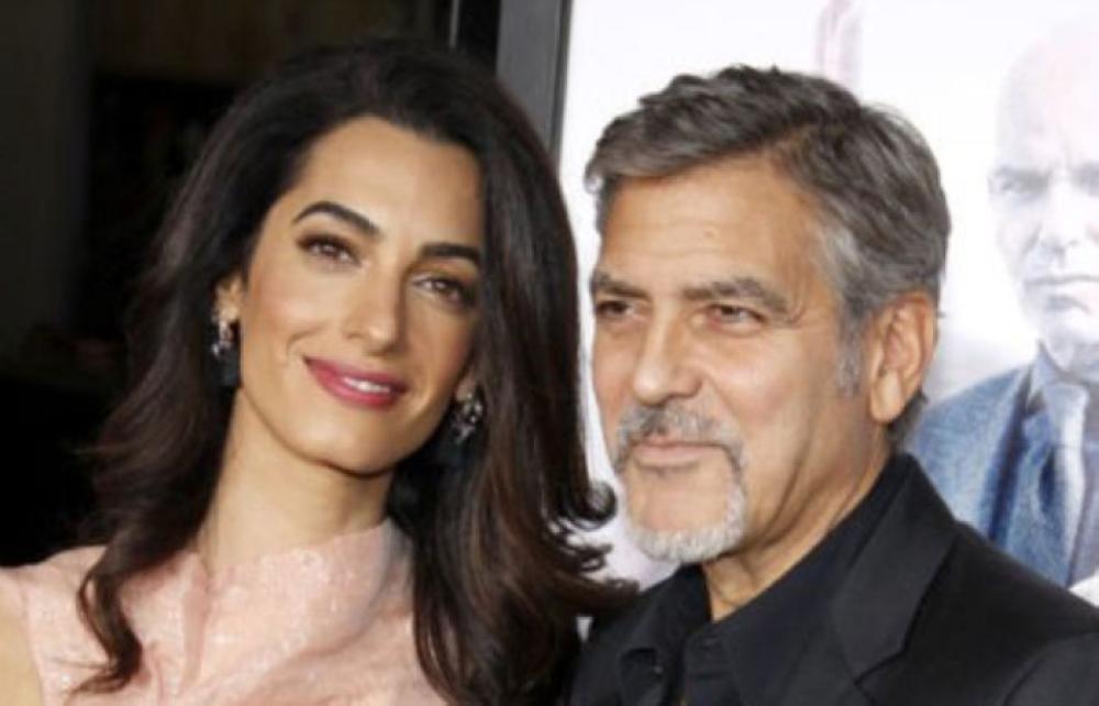 George and Amal Clooney