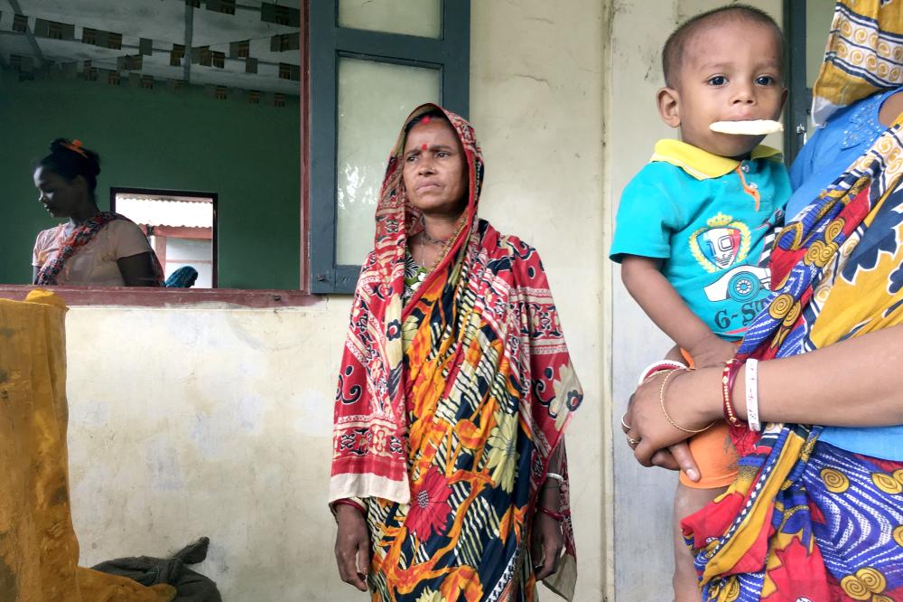 A hindu family stays in a shelter near Maungdaw, in the north of Rakhine state, Myanmar, in this Sept. 12, 2017 file photo. — Reuters