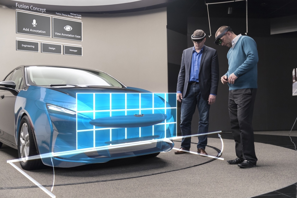 Ford tests Microsoft 
HoloLens globally