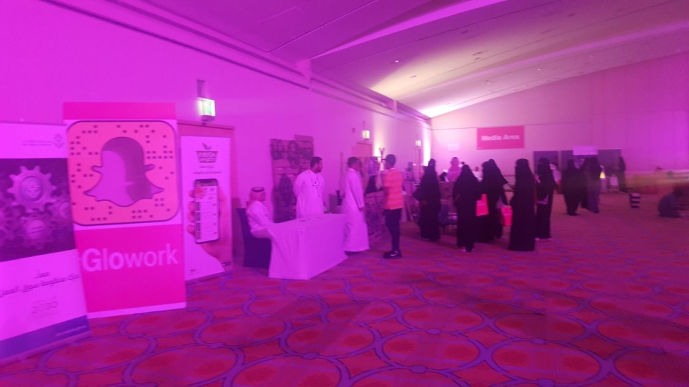 Glowork exhibition in Riyadh 
sharpens careers for women