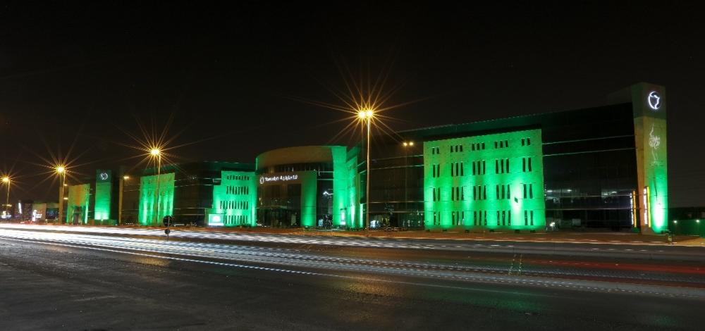 Tawuniya welcomes the employees  with Ardah during Saudi National day 87