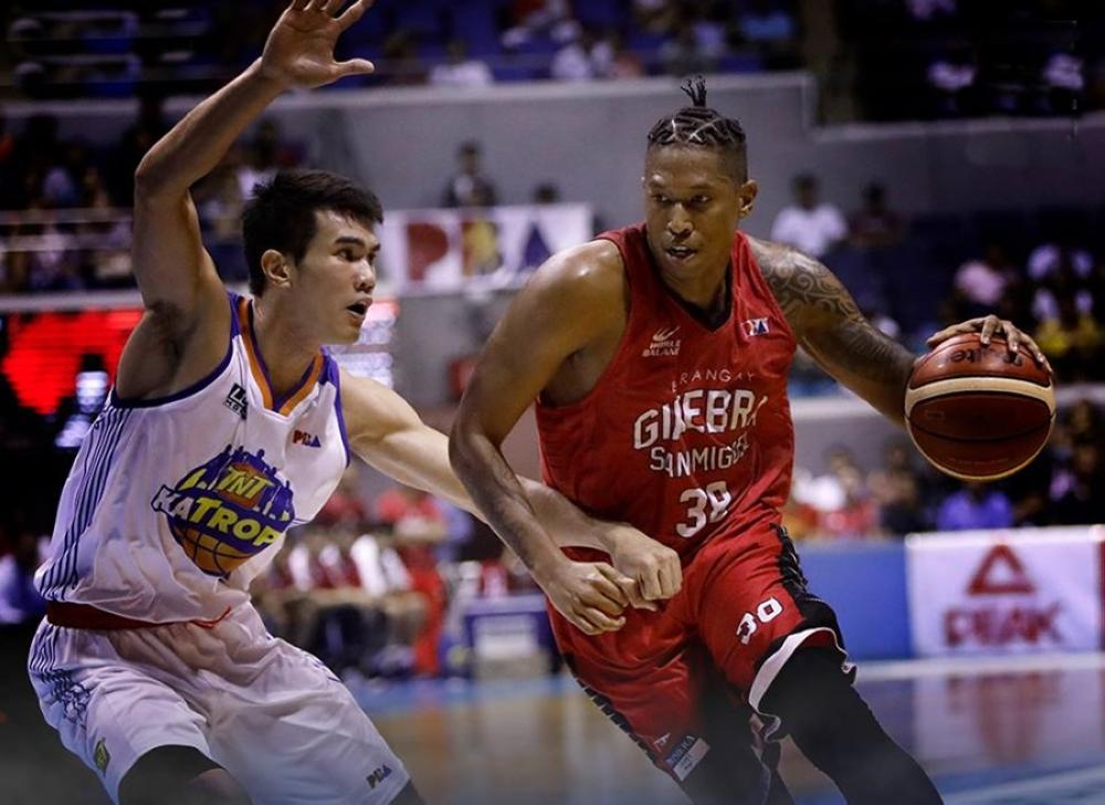 Ginebra clobbers TNT to take Game 1 of semis