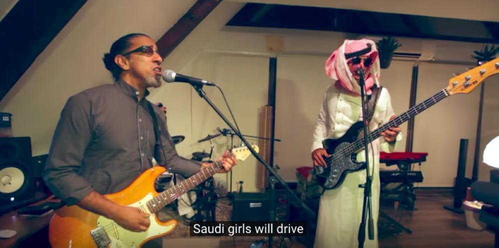 Saudi band prods women to take the wheel in new YouTube video