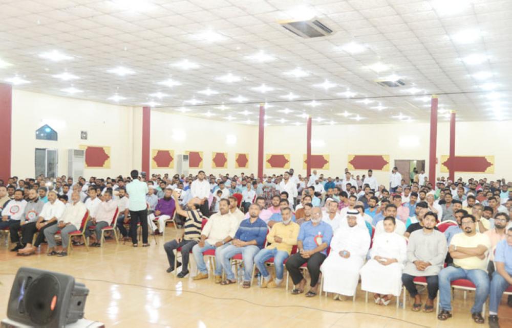 Mohammed Shahid Alam, deputy consul general & Haj consul, inaugurating the program. — Courtesy photo
