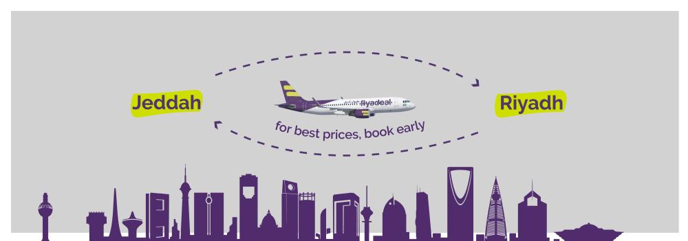 flyadeal hikes frequency
of Jeddah-Riyadh flights