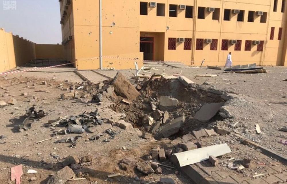 Houthi militias target school in Jazan