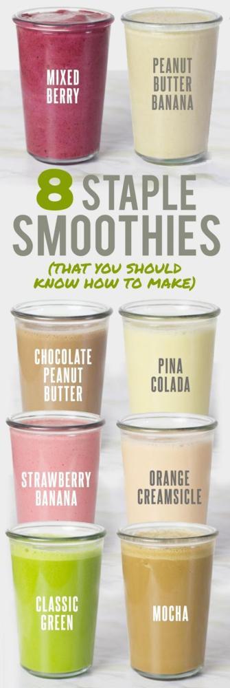 No time for a meal? Grab a smoothie 8 Super Scrumptious Smoothies