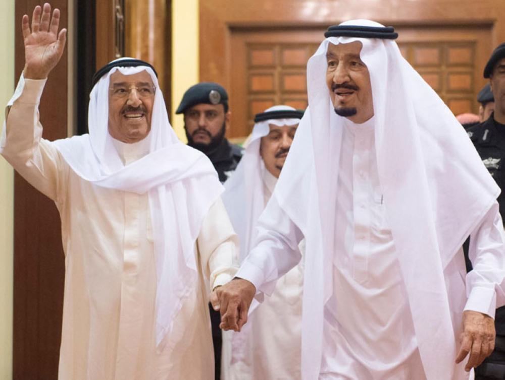 King receives Kuwait’s Emir