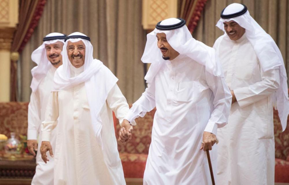 King receives Kuwait’s Emir