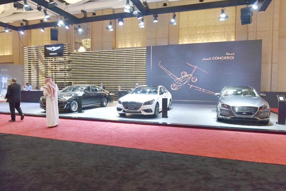 Genesis G80 Sport  at EXCS 11 in Riyadh
