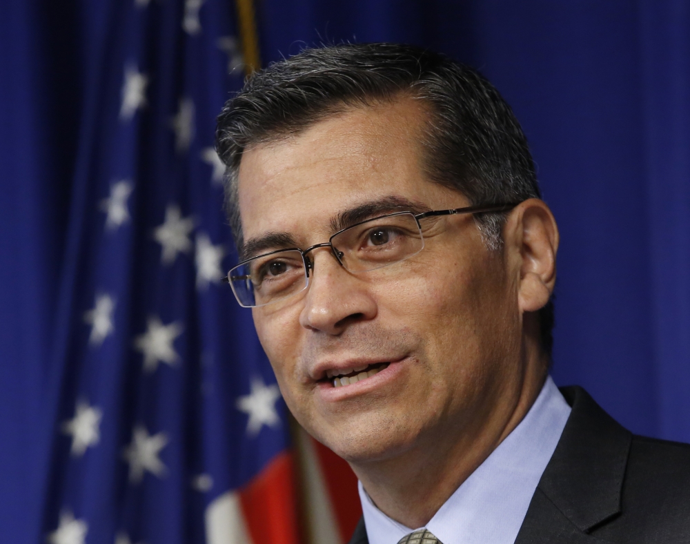 In this file photo, California Attorney General Xavier Becerra answers a question during a news conference in Sacramento, Calif. The top lawyers for 19 states will urge a federal judge Monday, to force President Donald Trump's administration to pay health care subsidies he abruptly cut off earlier this month. — AP