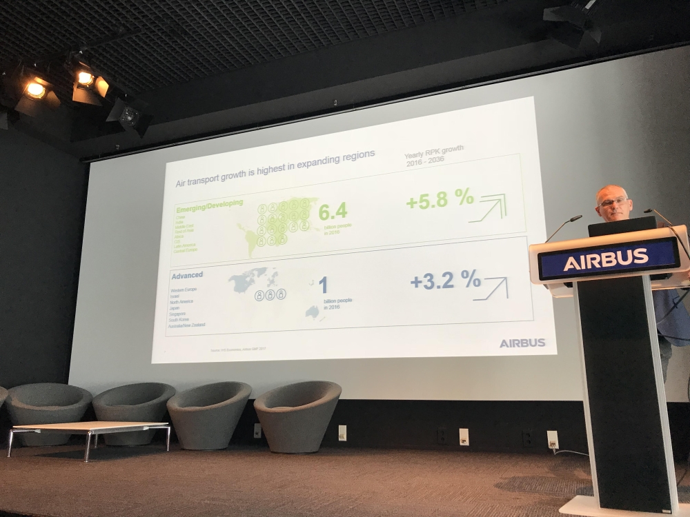 Middle East passenger traffic  above global average: Airbus