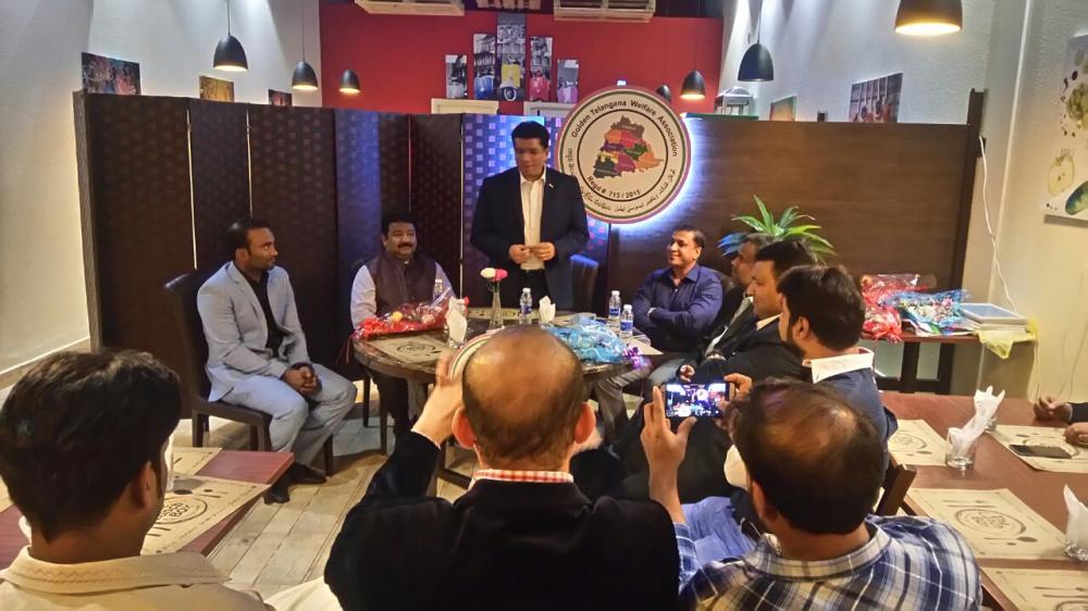 Riyadh Indian community 
fetes Khaleeq Ur Rahman