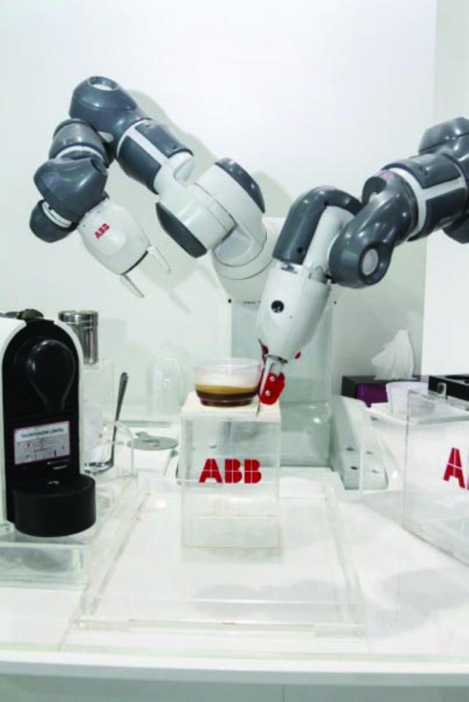 ABB debuts collaborative industrial robot YUMI at Gulfood Manufacturing 2017
