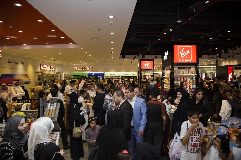 Virgin Megastore opens  latest store in Hayat Mall