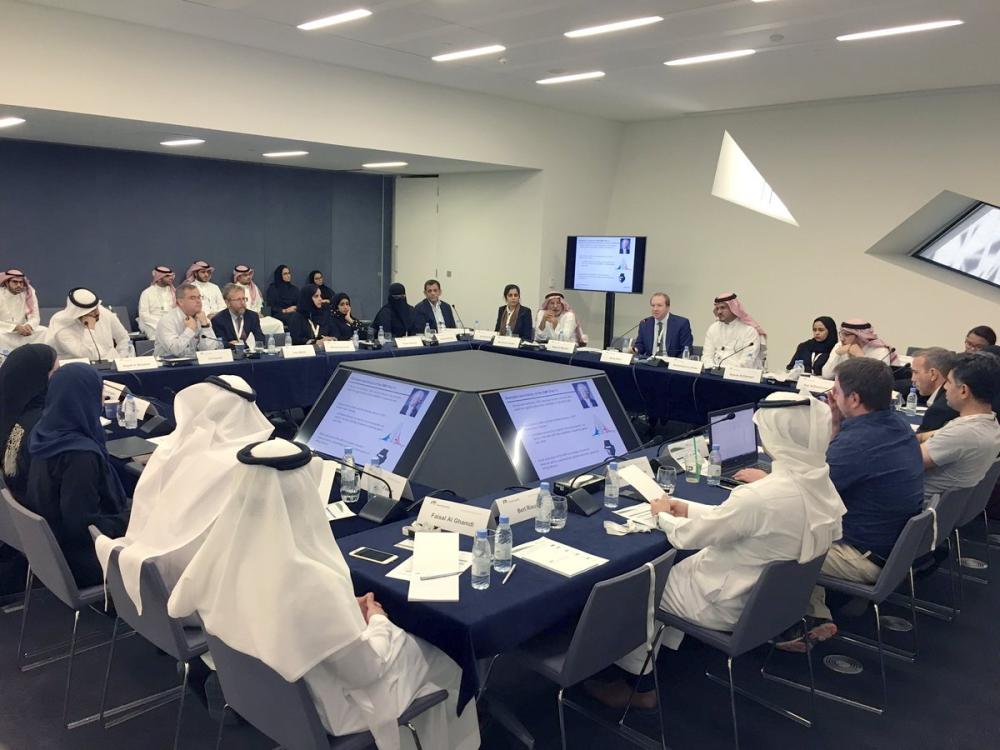 A workshop at the King Abdullah Petroleum Studies and Research Center on energy policy and global energy markets 