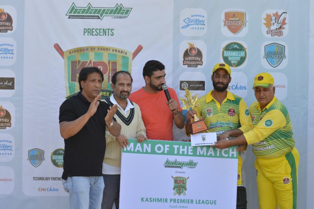 Amir Sofi — man of the match