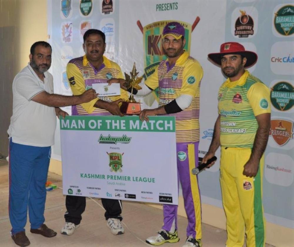 Amir Sofi — man of the match
