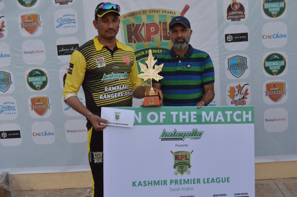 Amir Sofi — man of the match